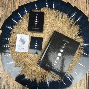 Journal & Carddeck be you & shine your light. Denise Roerdink