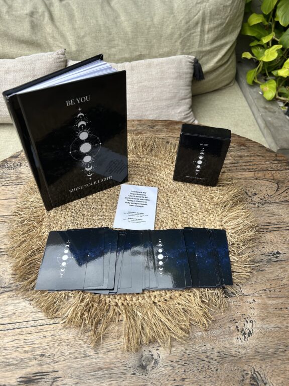 Carddeck - beyou&shineyourownlight 1 be you & shine your light Journal - Carddeck be you & shine your light Denise Roerdink